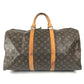 LOUIS VUITTON M41426 Monogram Keepall50 Keepall 50 Travel Bag Hand Bag Travel Bag Duffle Bag MonogramCanvas Brown Used