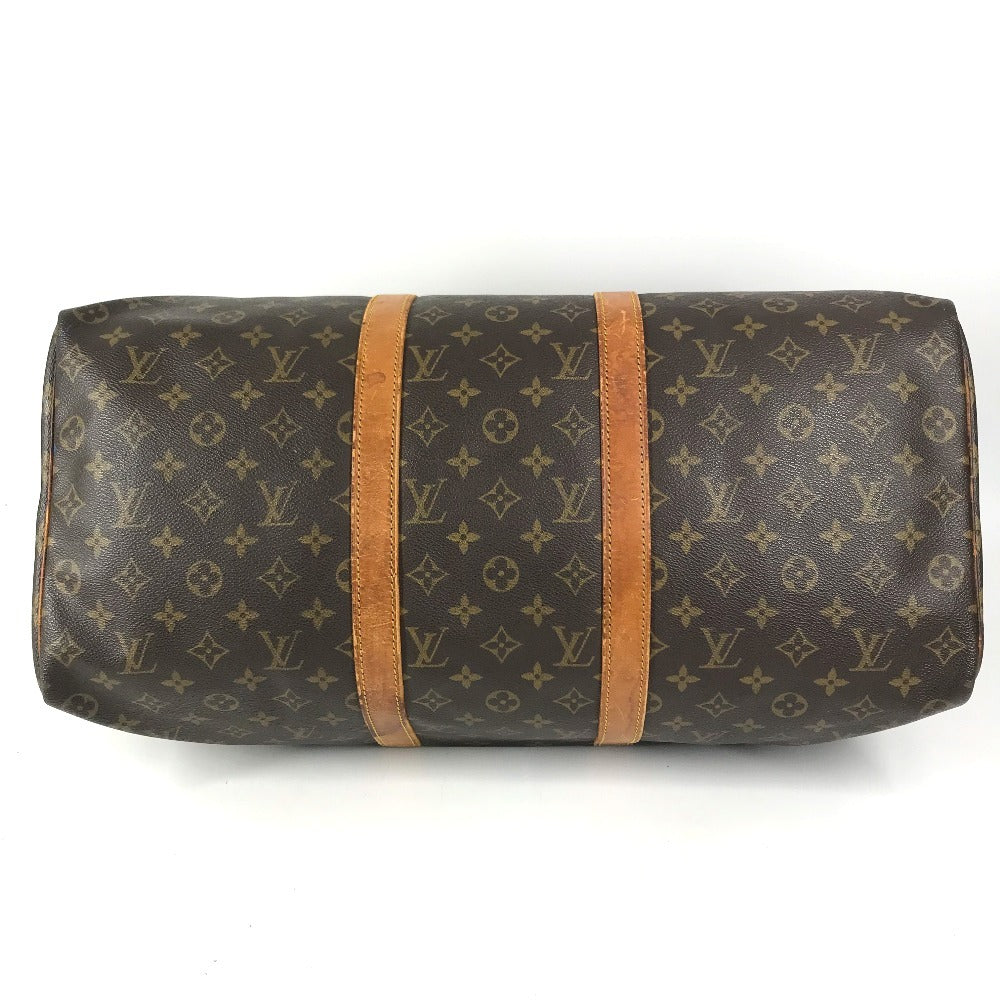 LOUIS VUITTON M41426 Monogram Keepall50 Keepall 50 Travel Bag Hand Bag Travel Bag Duffle Bag MonogramCanvas Brown Used
