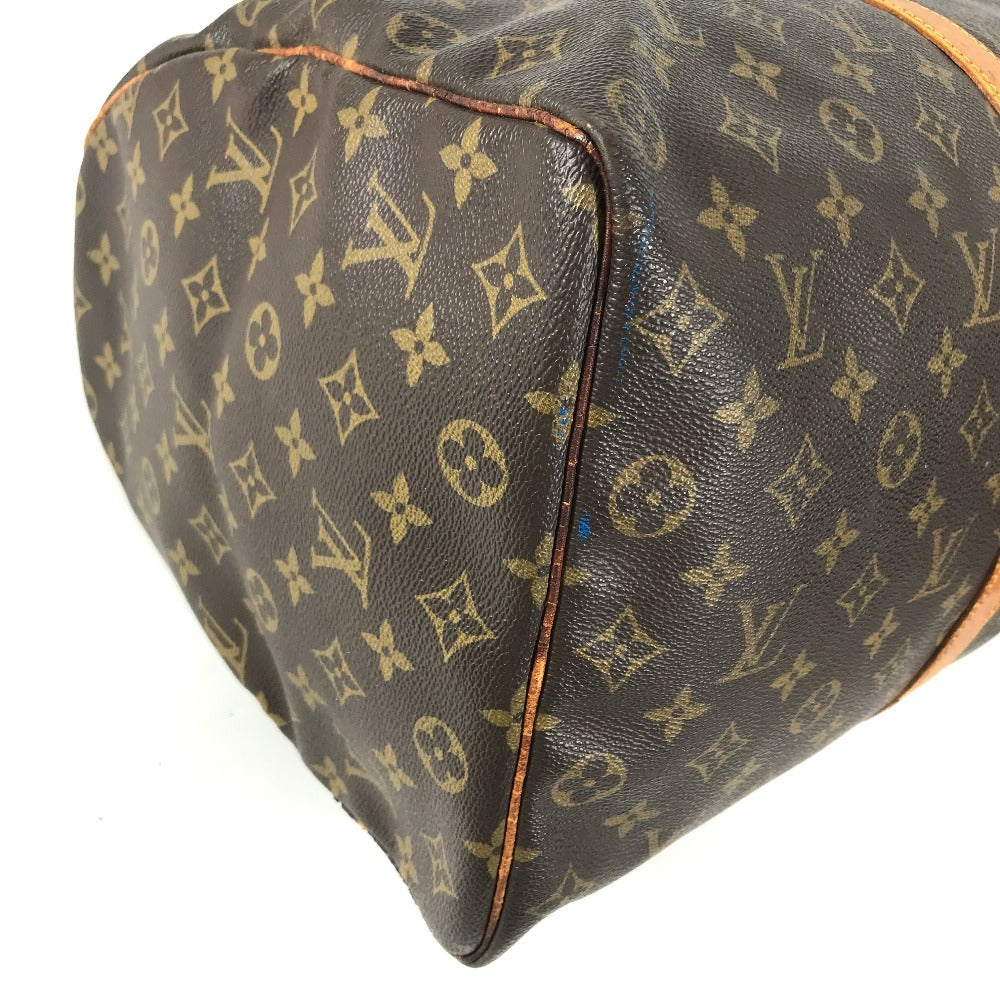 LOUIS VUITTON M41426 Monogram Keepall50 Keepall 50 Travel Bag Hand Bag Travel Bag Duffle Bag MonogramCanvas Brown Used