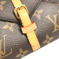 LOUIS VUITTON GI0477 Monogram Etui6 Payu Set of 6 straws & pouch, interior decor, cutlery, stirrer, straw holder object Gold Plated Silver/Gold Used