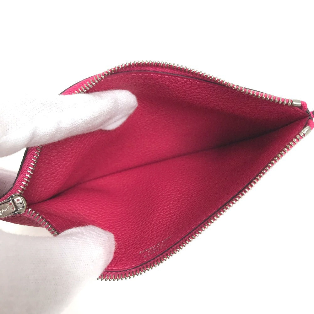 HERMES Dogon Duo GM Dogon Duo GM Wallet Wallet Long Wallet Togo Framboise pink Used