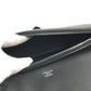 HERMES Leather Equipier 3-Way Bag Clutch Bag Flap Pochette Crossbody Shoulder Bag Swift Black/SilverHardware Used
