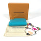 LOUIS VUITTON M14089 LV × TM Takashi Murakami Collaboration Monogram Multicolore Portefeuille Lisa Compact Wallet Wallet Folded wallet MonogramMulticoloreCanvas Kabira Blue blue Used