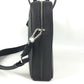 LOEWE 337.12.P57 Goya Slim Briefcase Handbag, 2-way bag, Shoulder bag, Briefcase, Document bag Business bag Leather Black Used