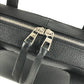 LOEWE 337.12.P57 Goya Slim Briefcase Handbag, 2-way bag, Shoulder bag, Briefcase, Document bag Business bag Leather Black Used