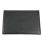 HERMES Calvi Business Card Holder Pass Case Folded Card Case Epsom Black Used