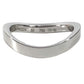 OMEGA K18 Gold 18K Aqua Swing Ring Accessory Jewelry Ring WG750 Silver Used