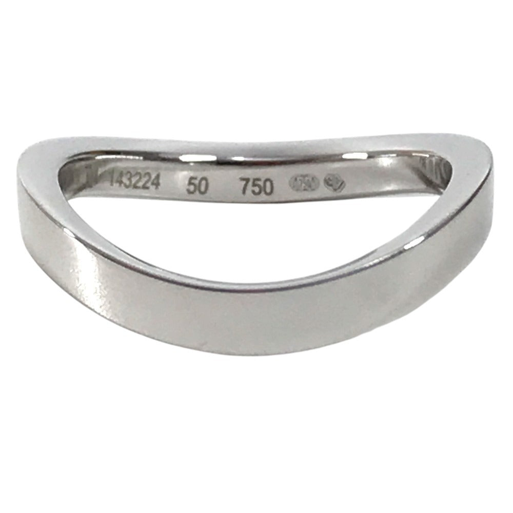 OMEGA K18 Gold 18K Aqua Swing Ring Accessory Jewelry Ring WG750 Silver Used