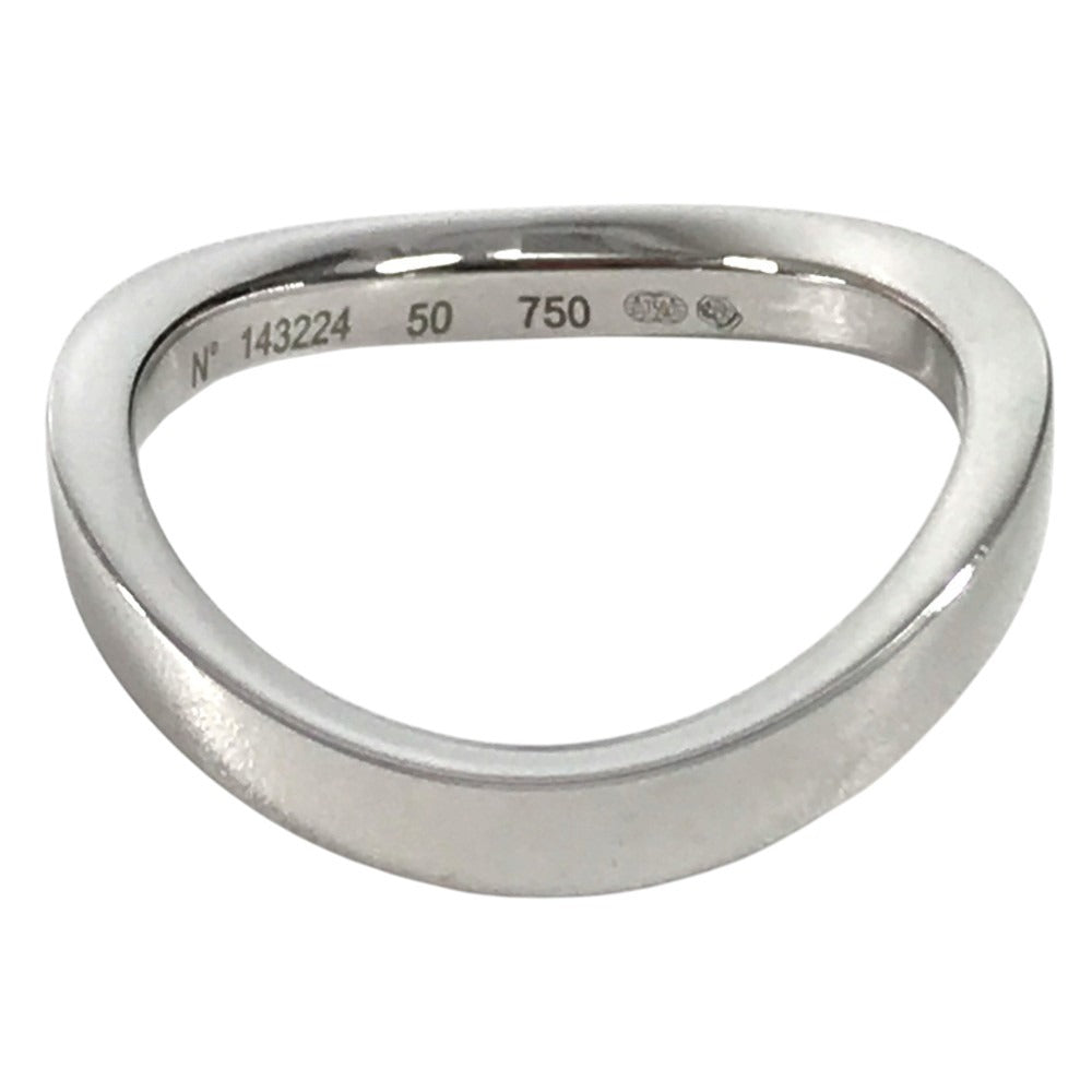 OMEGA K18 Gold 18K Aqua Swing Ring Accessory Jewelry Ring WG750 Silver Used