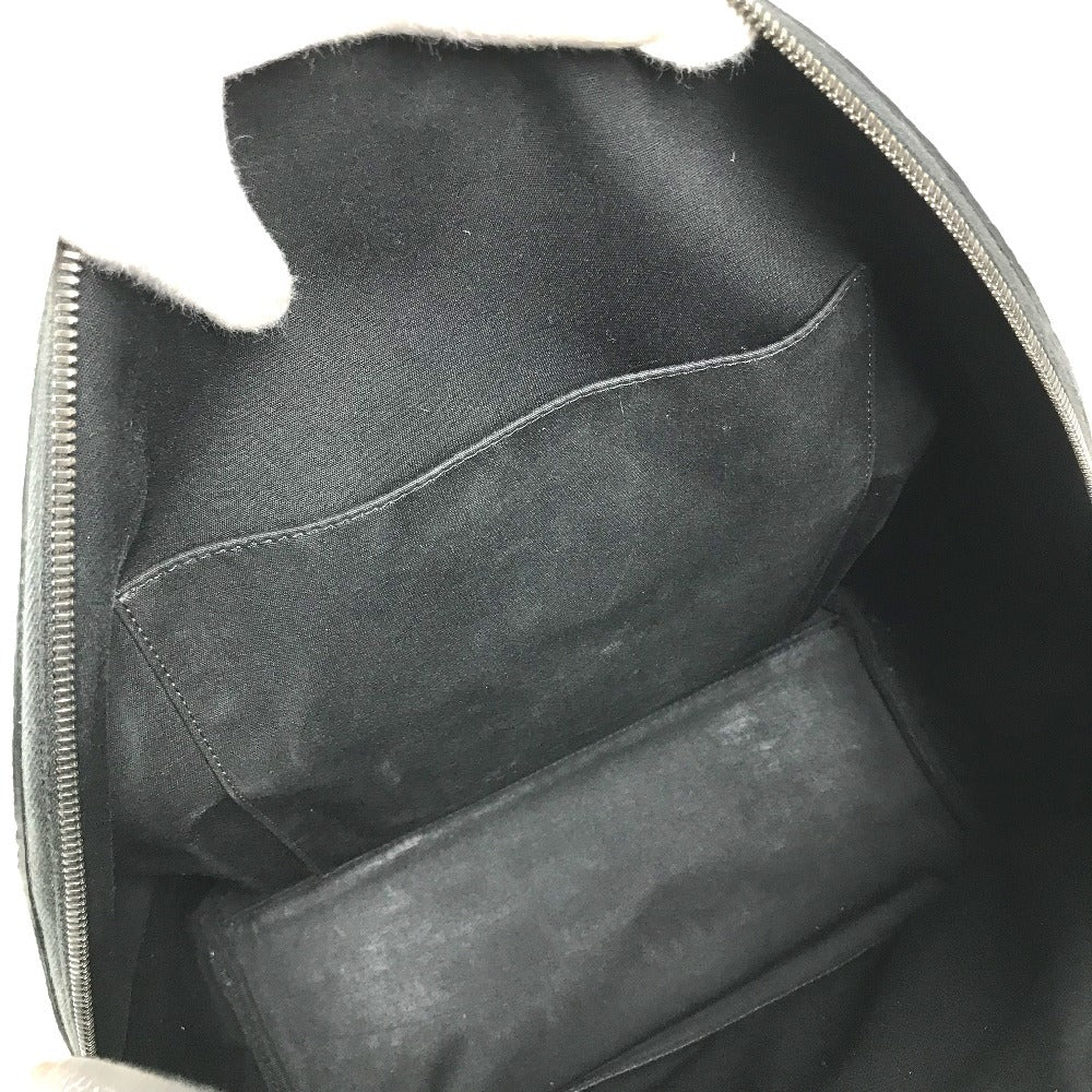 Dior Dior Rider Zip Backpack Bag Backpack All-over logo Backpack Leather Black Used