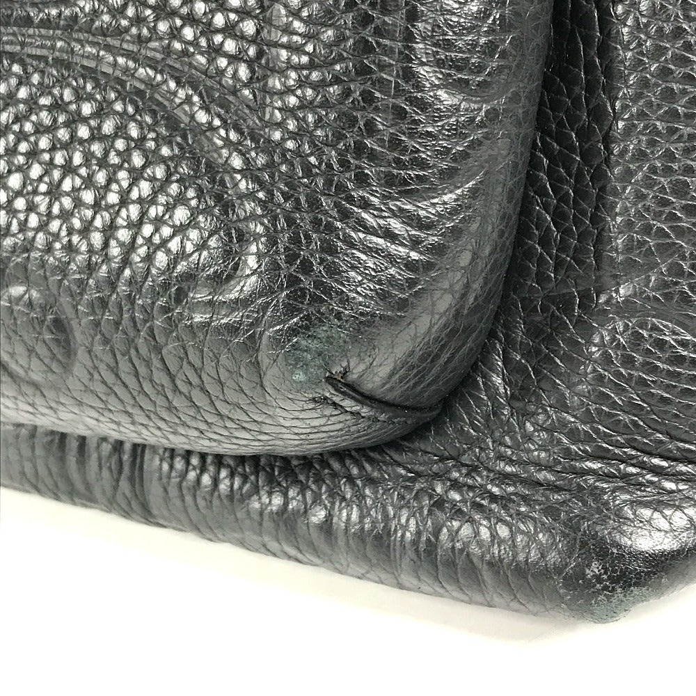 Dior Dior Rider Zip Backpack Bag Backpack All-over logo Backpack Leather Black Used