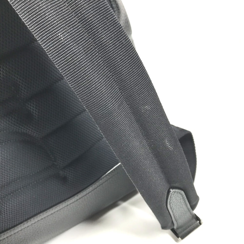 Dior Dior Rider Zip Backpack Bag Backpack All-over logo Backpack Leather Black Used