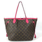 LOUIS VUITTON M12707 Monogram Neverful Inside Out MM Bag Tote Bag shawl Shoulder Bag MonogramCanvas Pondicherry Pink pink Used