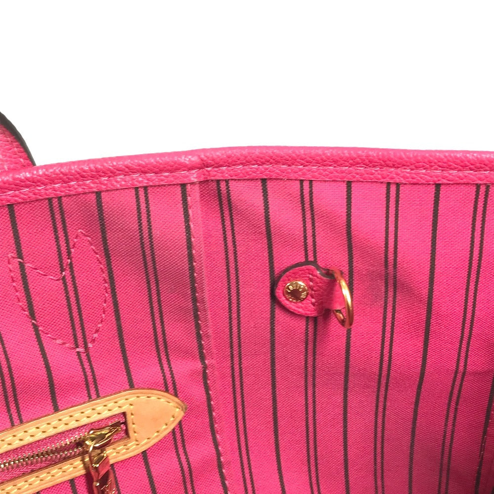 LOUIS VUITTON M12707 Monogram Neverful Inside Out MM Bag Tote Bag shawl Shoulder Bag MonogramCanvas Pondicherry Pink pink Used