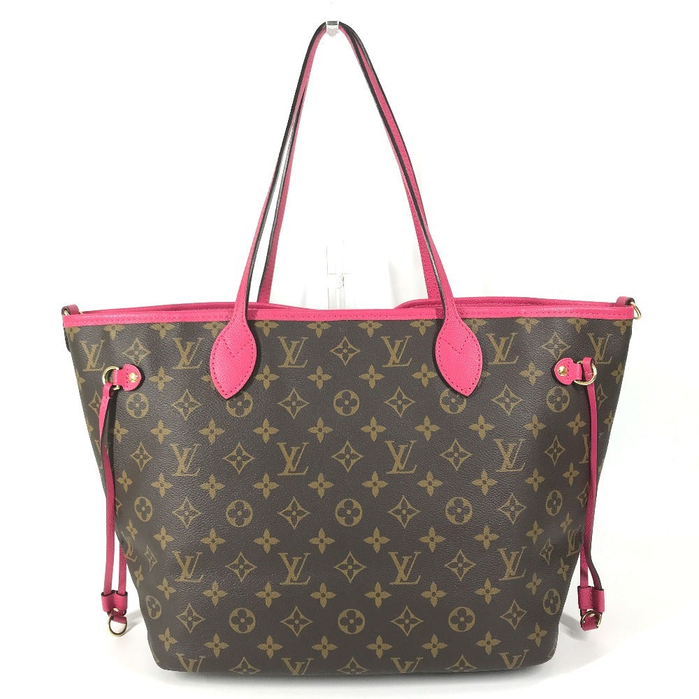 LOUIS VUITTON M12707 Monogram Neverful Inside Out MM Bag Tote Bag shawl Shoulder Bag MonogramCanvas Pondicherry Pink pink Used