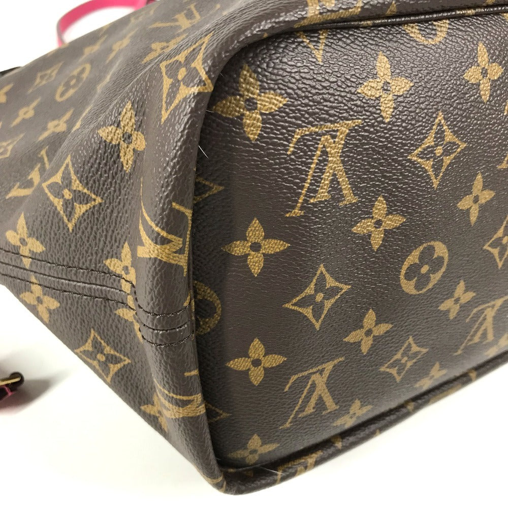LOUIS VUITTON M12707 Monogram Neverful Inside Out MM Bag Tote Bag shawl Shoulder Bag MonogramCanvas Pondicherry Pink pink Used