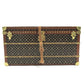 LOUIS VUITTON M99408 Monogram Novelty Miss France Trunk Object Paperweight Paperweight object Leather / Wood Brown Used