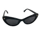 CHANEL A71760 X08101 S2214 Logo CC CC Mark Rectangle Shape Sunglasses Eyewear, glasses, eyeglasses sunglasses acetate Black/Gold Used