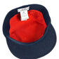 HERMES Serie logo Hat apparel Casquette wool Navy Used