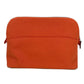 HERMES H104774M Boide Pouch MM Boide Pouch MM Accessory case makeup pouch Cosmetics Pouch Pouch cotton Orange Feu Used
