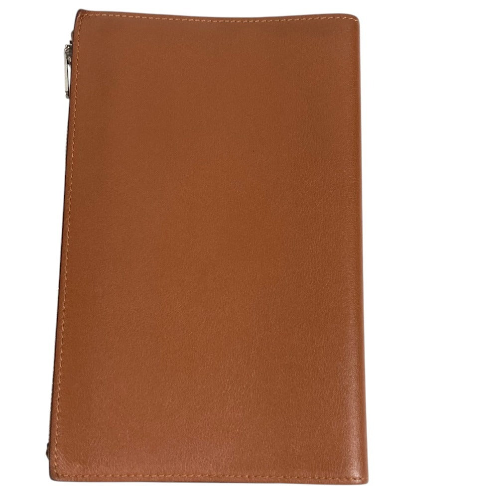 HERMES EA Zip EA Zip PM System planner/organizer with stationery pockets Notebook cover Swift Gold/Mustard Brown/yellow Used