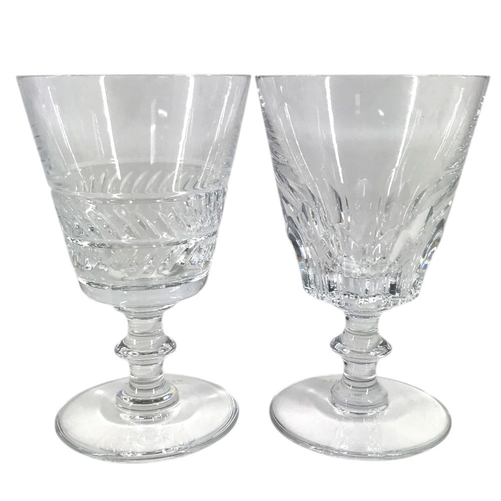 HERMES Saint Louis STLOUIS Queen's Hall Glass Set (Set of 4) Glasses, cups, and tableware (set of 4) glass Glass clear Used