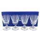 HERMES Saint Louis STLOUIS Queen's Hall Glass Set (Set of 4) Glasses, cups, and tableware (set of 4) glass Glass clear Used