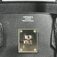 HERMES Birkin30 Birkin 30 Bag Tote Bag Hand Bag Epsom Black/SilverHardware Used