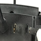 HERMES Birkin30 Birkin 30 Bag Tote Bag Hand Bag Epsom Black/SilverHardware Used