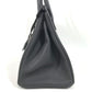 HERMES Birkin30 Birkin 30 Bag Tote Bag Hand Bag Epsom Black/SilverHardware Used