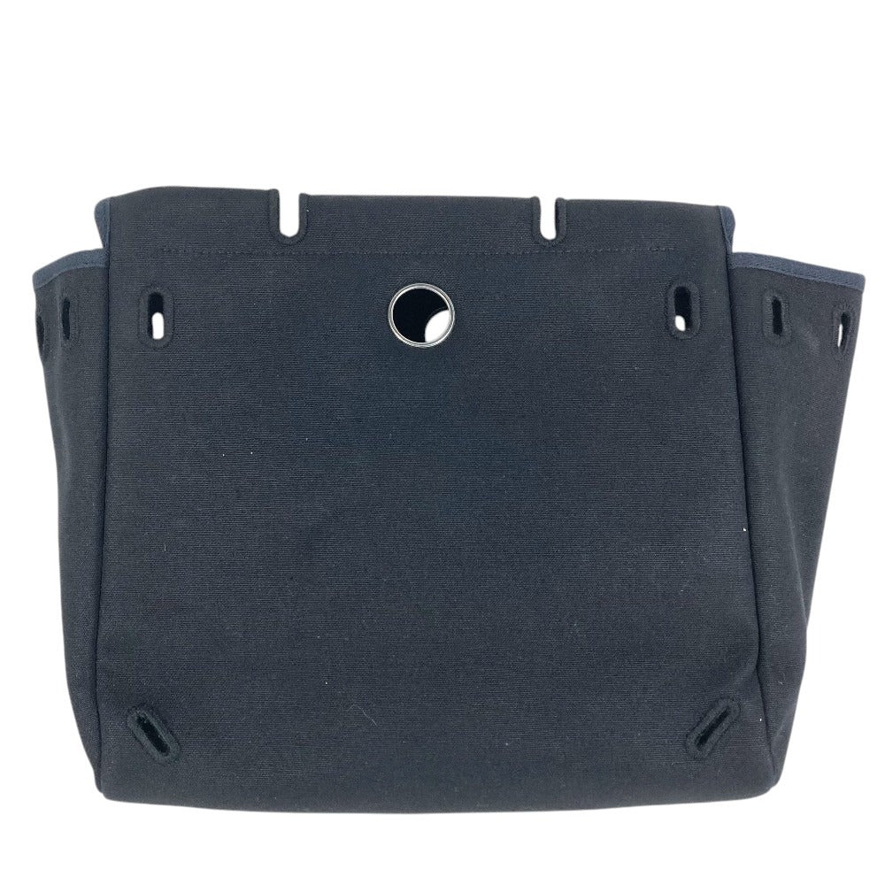 HERMES Herbag spare bag Replacement bag only; Shoulder bag Hand Bag Canvas Black Used