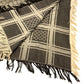 GUCCI GG logo Fur shawl, shawl, tippet All-over print stole/shawl scarf with fringe shawl wool / silk Brown Used