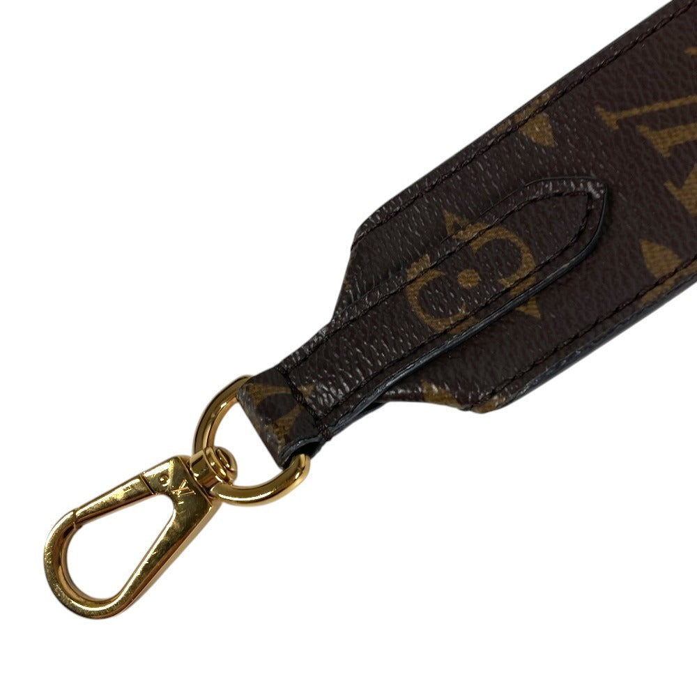 LOUIS VUITTON J02330 Monogram Shoulder strap (nonadjustable, width 1.6") Shoulder strap MonogramCanvas Rose poodle pink/Brown Used