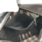 BALLY logo Bag, Tote Bag, Travel Bag, Shoulder Bag Duffle Bag Leather Brown/Red Used