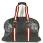 BALLY logo Bag, Tote Bag, Travel Bag, Shoulder Bag Duffle Bag Leather Brown/Red Used