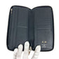 LOUIS VUITTON N63095 Damier Graphite Zippy WalletVertical Long wallet Zip Around Long Wallet DamierGraphiteCanvas Black Used