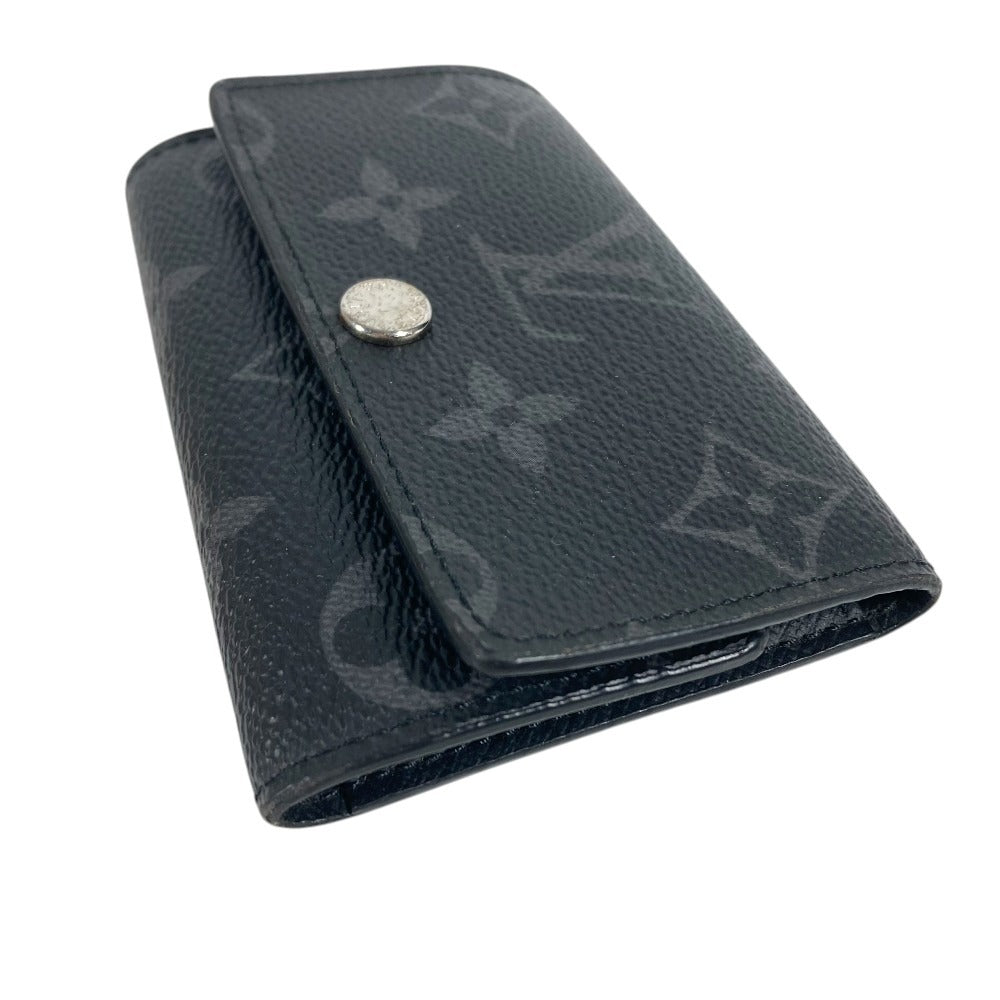 LOUIS VUITTON M82603 MonogramEclipse Multicles6 Multicles 6 6-Ring Key Key Case MonogramEclipseCanvas Black Used
