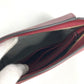 CARTIER Cartier C de Cartier Pouch Bag, makeup pouch, cosmetic pouch Cosmetics Pouch Leather wine-red Used
