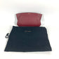 CARTIER Cartier C de Cartier Pouch Bag, makeup pouch, cosmetic pouch Cosmetics Pouch Leather wine-red Used