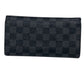 LOUIS VUITTON N62665 Damier Graphite Portefeuilles Brazza Portefeuille Brazza Wallet Wallet Long Wallet DamierGraphiteCanvas Black Used
