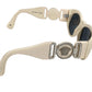 VERSACE vintage medusa logo Eyewear, glasses, eyeglasses sunglasses Plastic IvoryBased Used