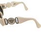VERSACE vintage medusa logo Eyewear, glasses, eyeglasses sunglasses Plastic IvoryBased Used