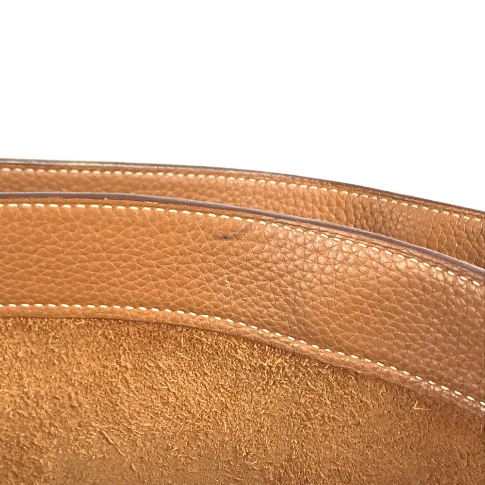 HERMES Sac à de Peches 41 Sac à de Peches 41 Handbag, flap briefcase, document bag Business bag Taurillon Clemence Brown/GoldHardware Used