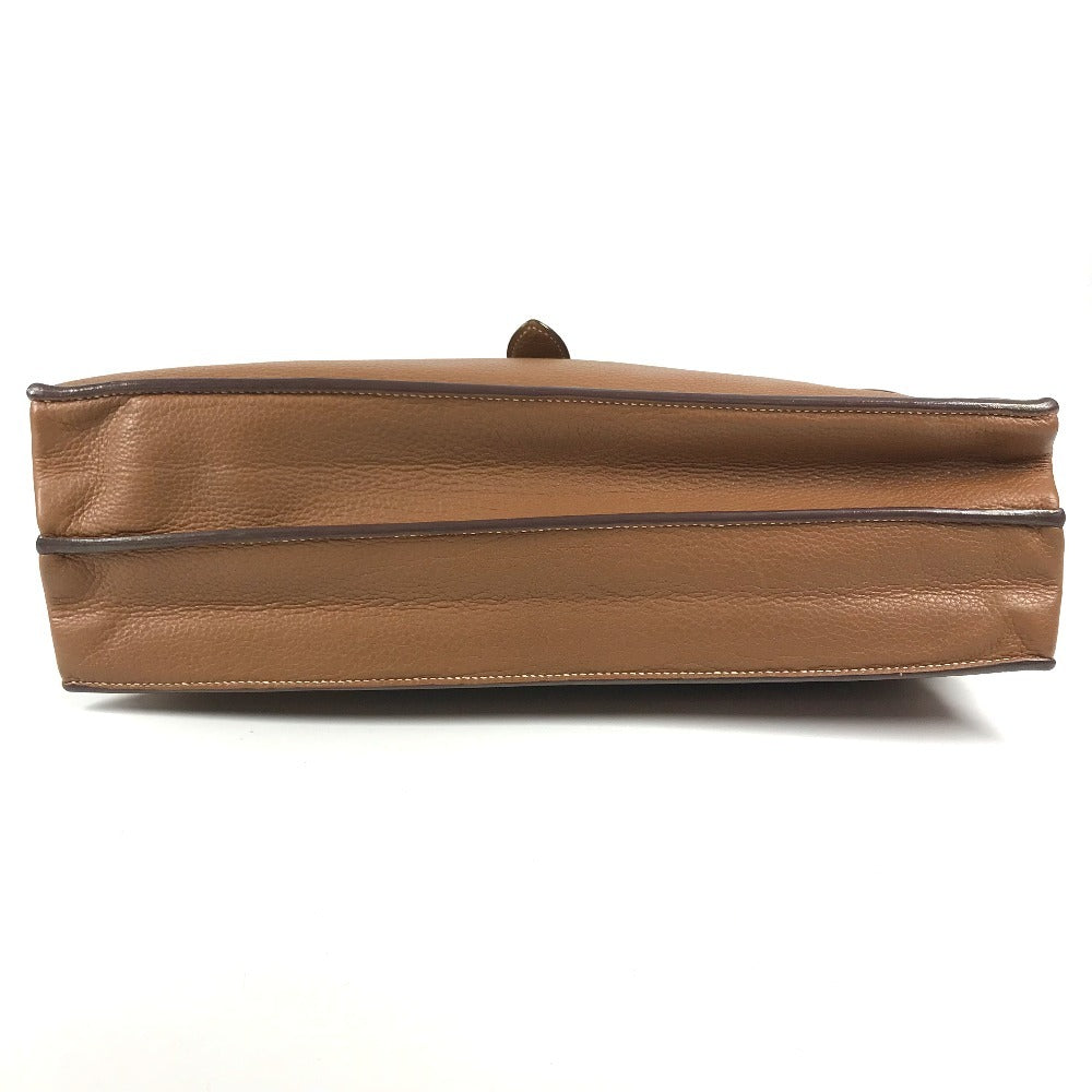 HERMES Sac à de Peches 41 Sac à de Peches 41 Handbag, flap briefcase, document bag Business bag Taurillon Clemence Brown/GoldHardware Used