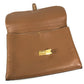 HERMES Sac à de Peches 41 Sac à de Peches 41 Handbag, flap briefcase, document bag Business bag Taurillon Clemence Brown/GoldHardware Used