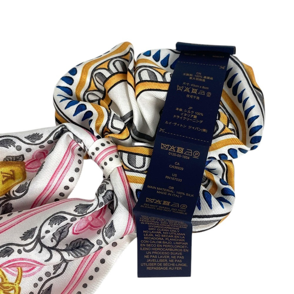 LOUIS VUITTON M98383 Chouchou Summer Garden Hair ties, hair accessories, charms, bracelets Shush silk Multicolore Used