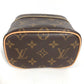 LOUIS VUITTON M44936 Monogram Nice Nano Handbag, Makeup Pouch, Cosmetic Pouch Cosmetics Pouch MonogramCanvas Brown Used