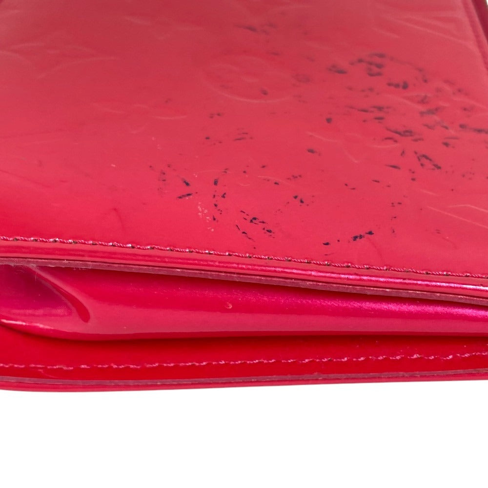 LOUIS VUITTON M91223 MonogramVernis Lexington Shoulder Bag, Accessory Pouch, Bag, Shoulder Bag Hand Bag MonogramVernisCanvas Fuchsia pink pink Used