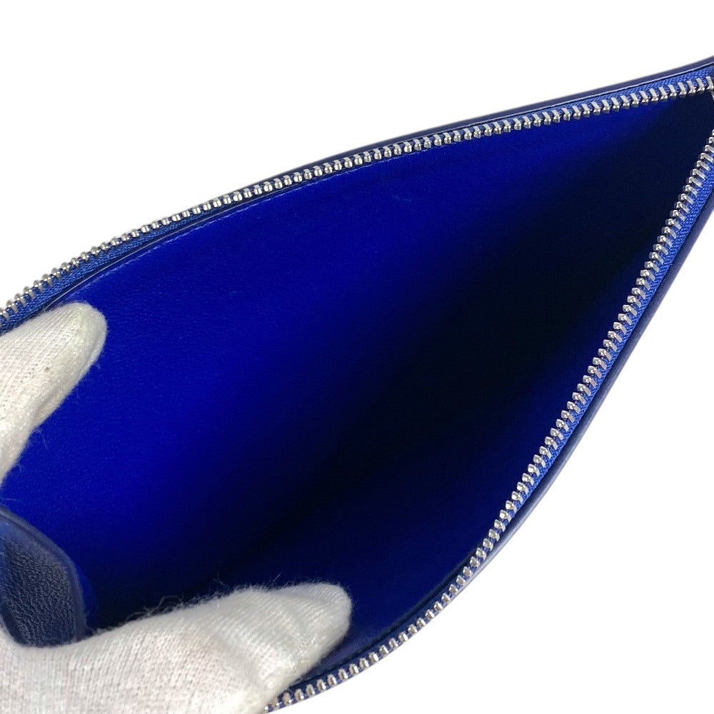 Salvatore Ferragamo logo Clutch Bag Pouch Leather Pouch Used