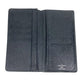 LOUIS VUITTON M63212 Epi Porte Cartes Credit Bill Compartment Long Wallet Epi Leather Noir Black Used